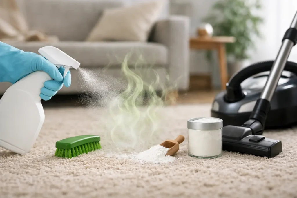 How to Eliminate Carpet Odors That Return