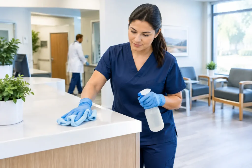 Medical Office Cleaning That Builds Patient Trust